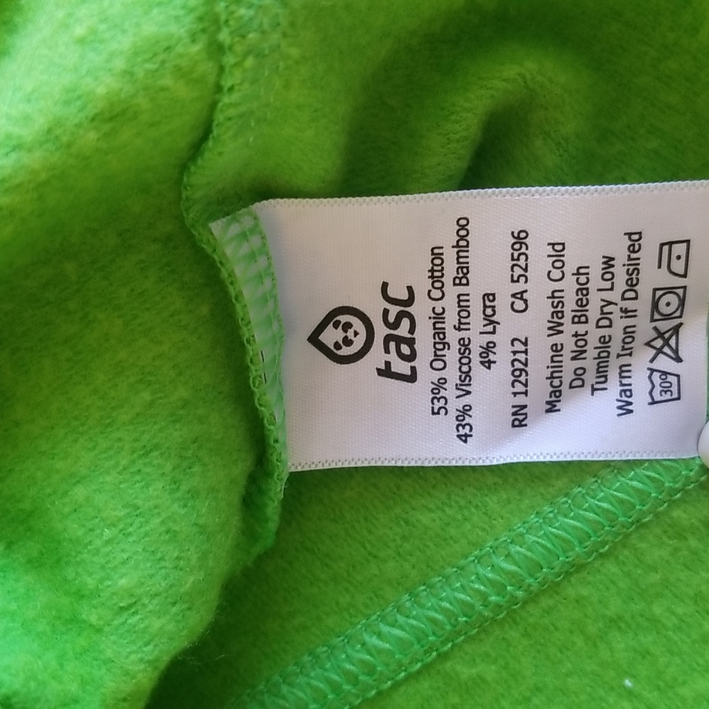 Tasc Bamboo Performance Athletic Pull-Over Sz L - image 6